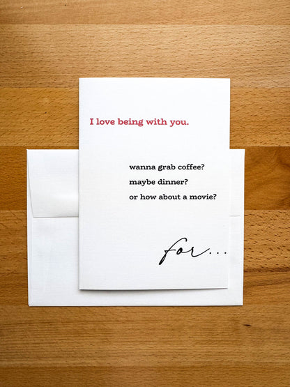 As Long as We Both Shall Live Card