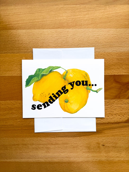 A Big Squeeze Card