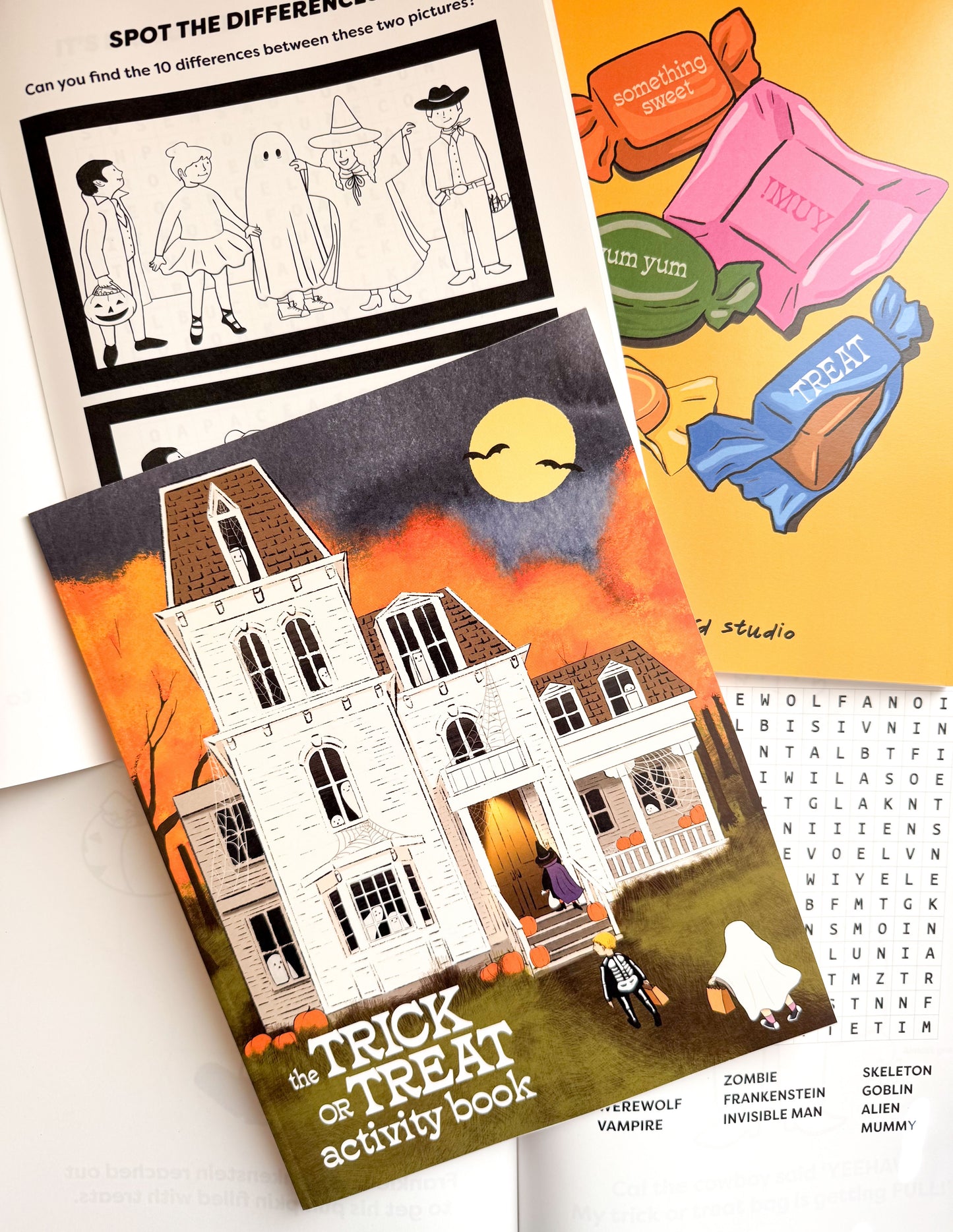 TRICK or TREAT Activity Book