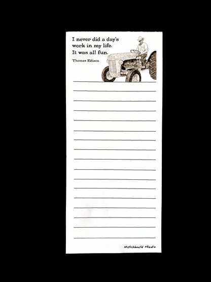 Notepads with a Message