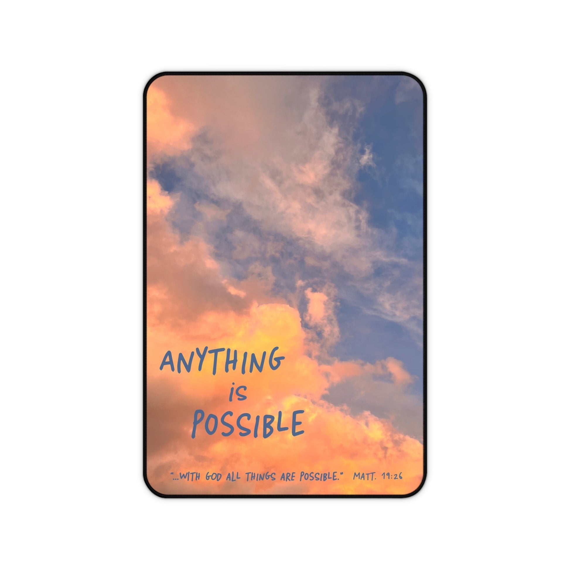 anything is possible desk mat sketchboard studio