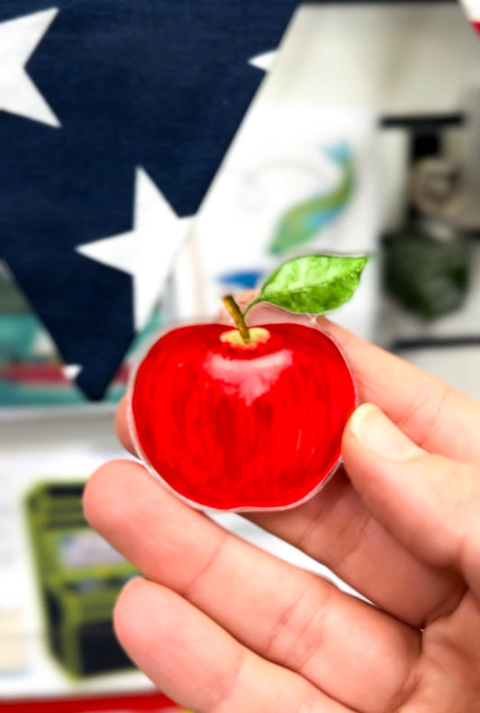 Farm Fresh Apple Magnet