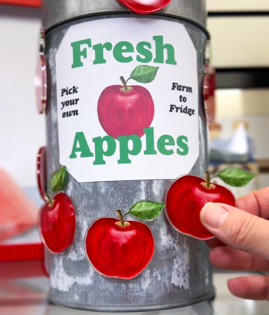 Farm Fresh Apple Magnet