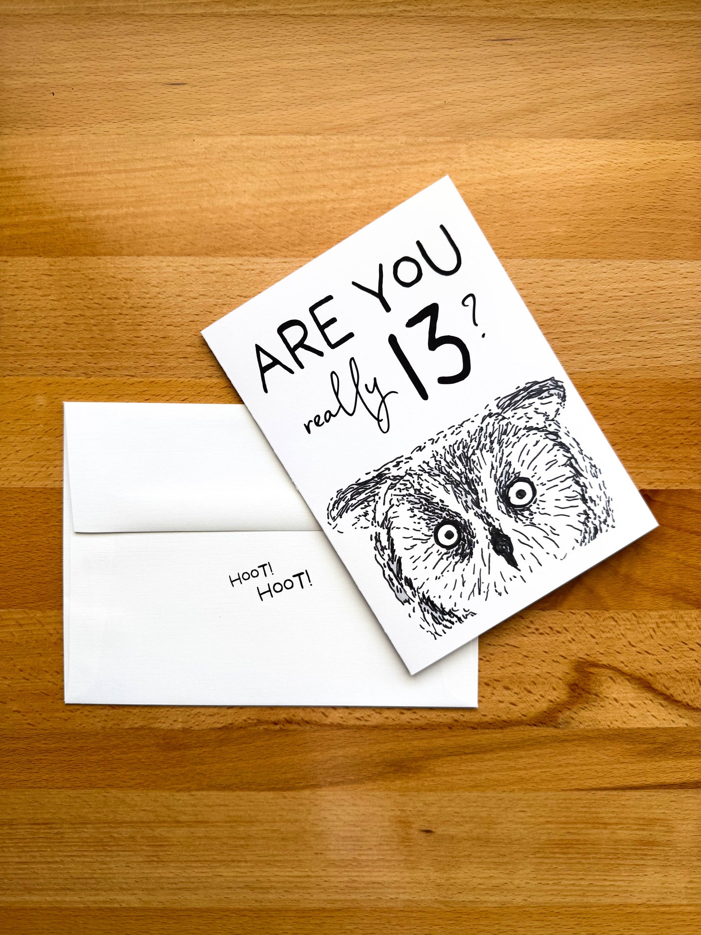 Are You 13?! Card