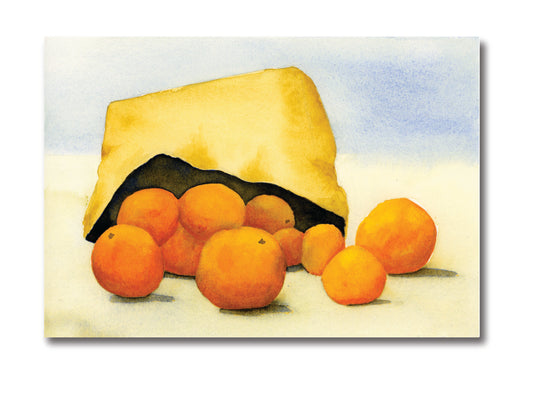 Bag of Oranges Print