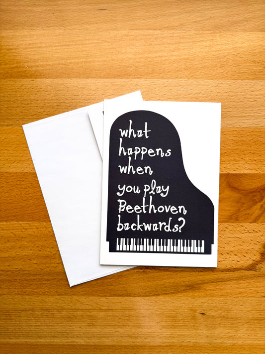 Beethoven Birthday Card