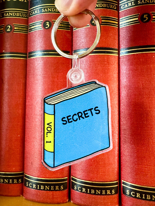 Book of Secrets Keychain