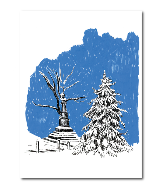 City Square at Winter Print