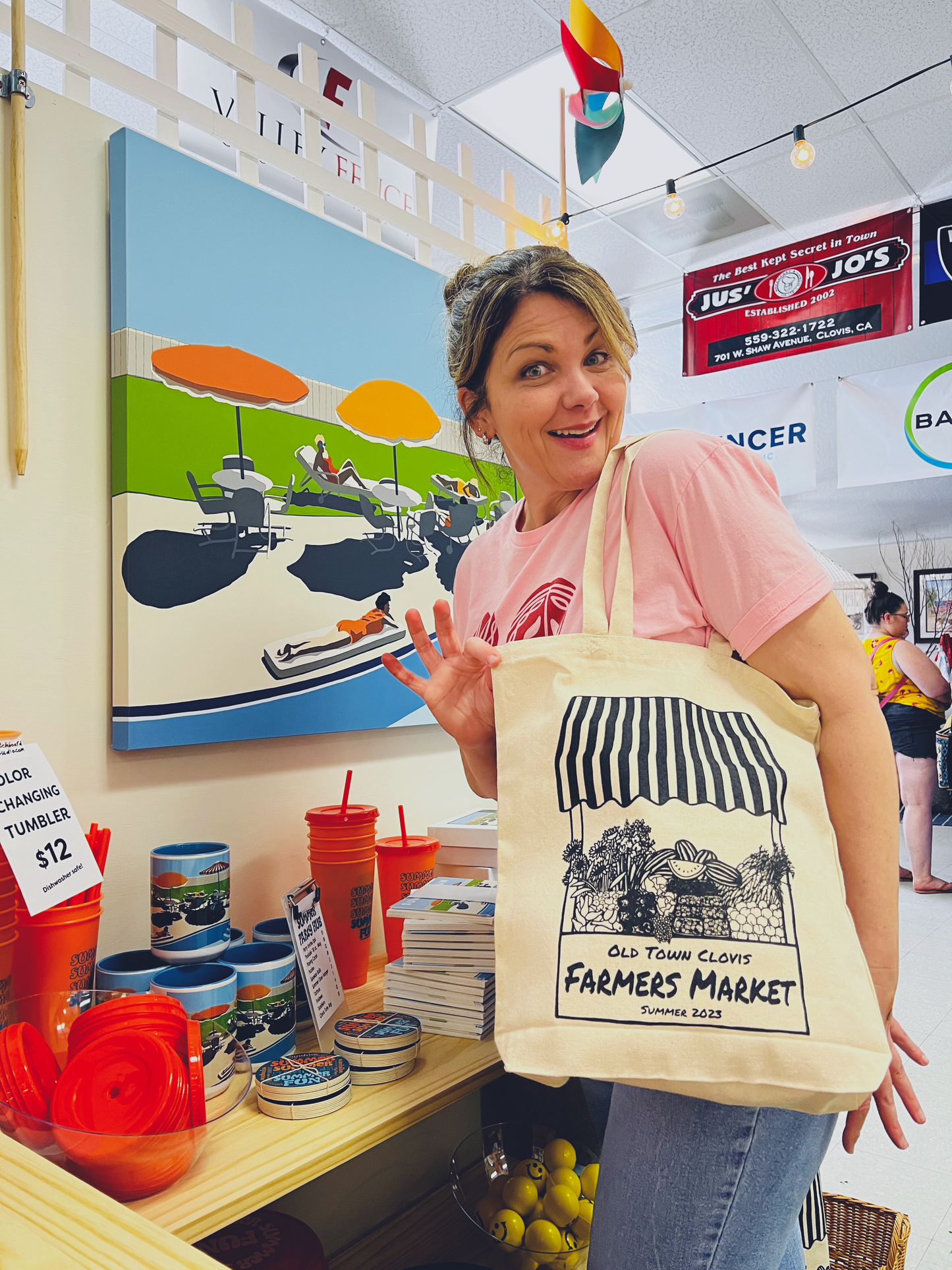 Clovis Farmer's Market Tote Bag