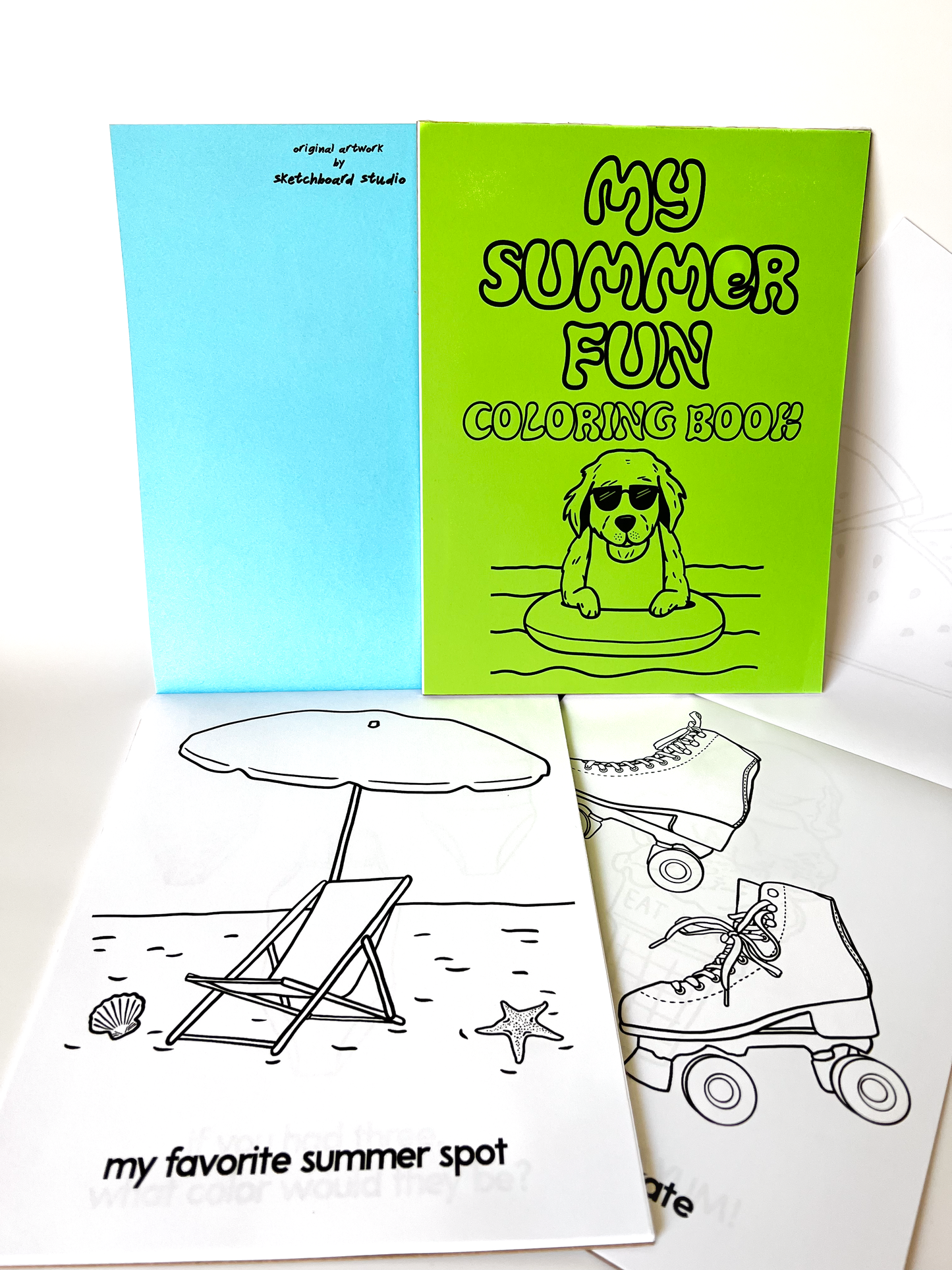 SUMMER FUN Coloring Book