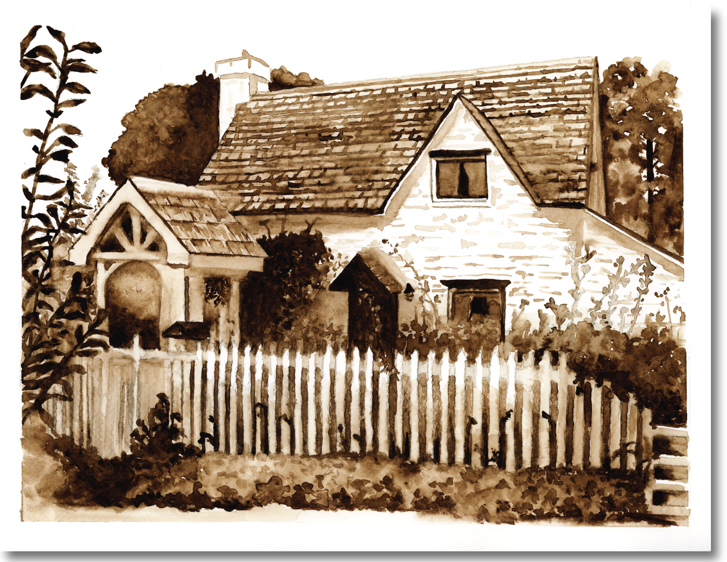 Cottage Life Print