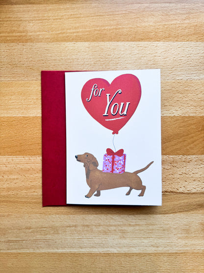 For You Valentine Card