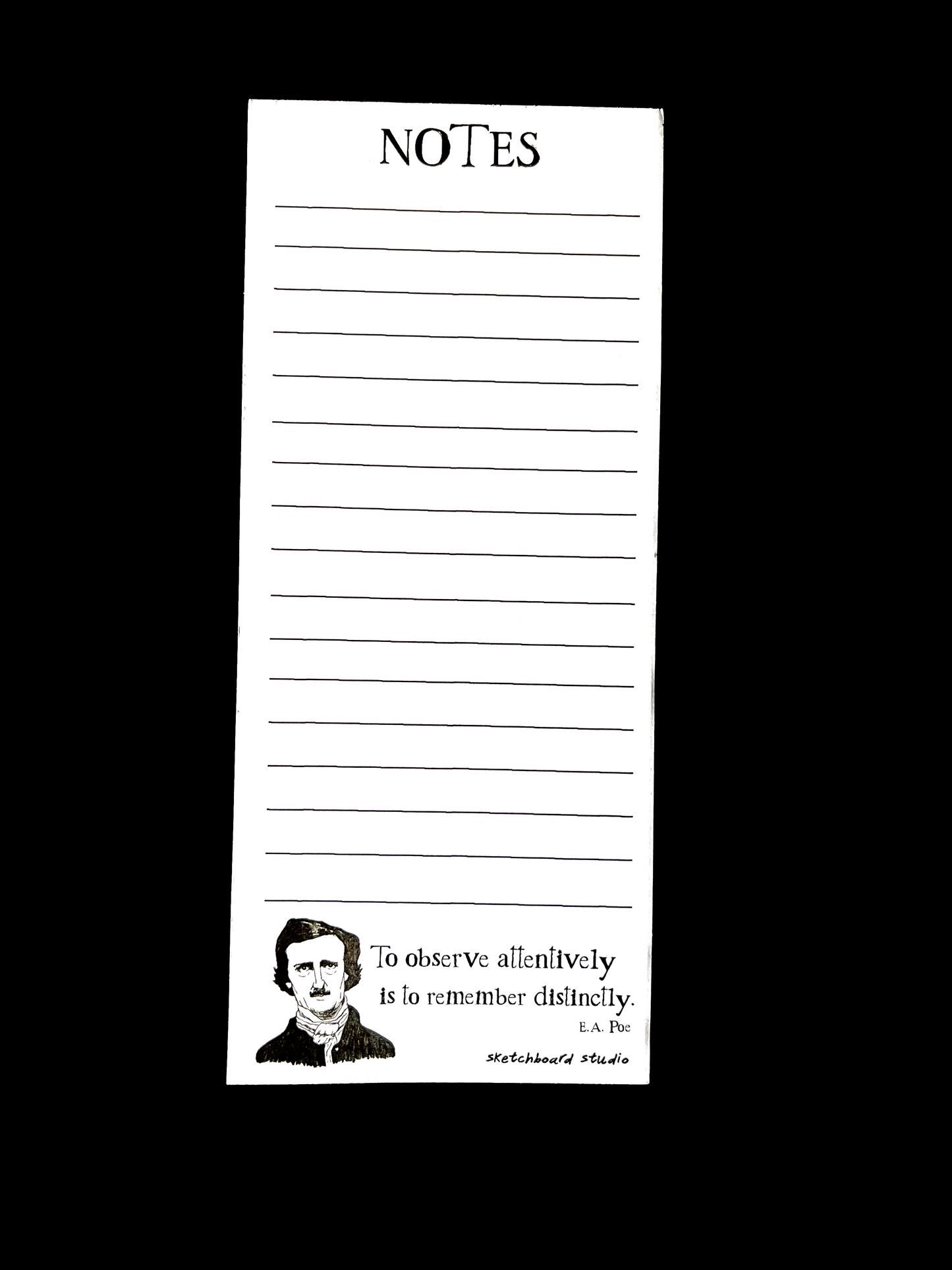 Notepads with a Message