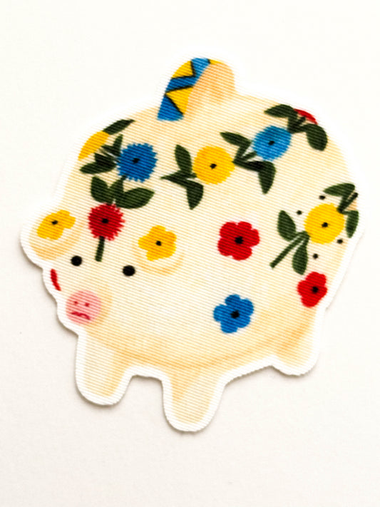 Feed the Pig Sticker