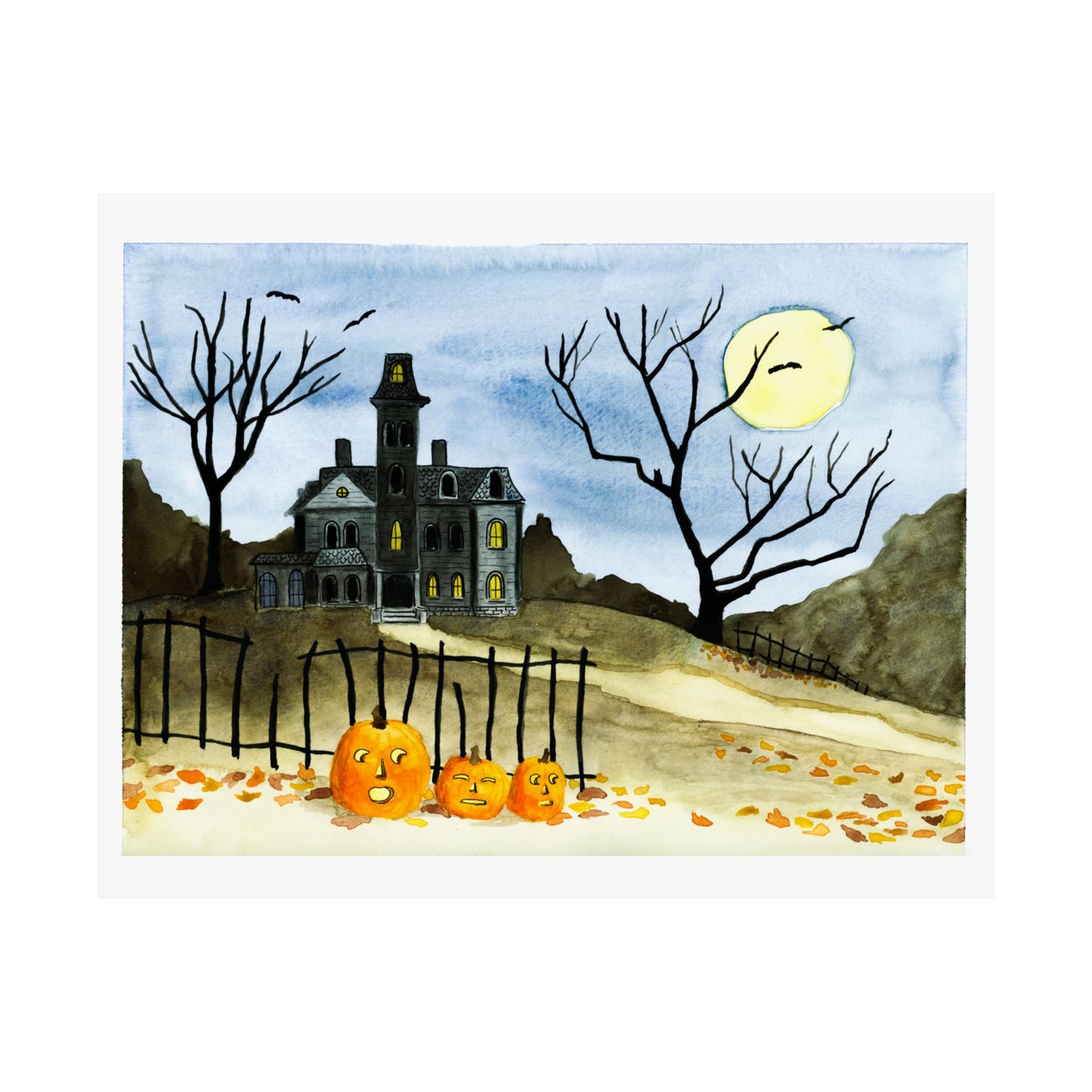 Frightful & Delightful Halloween Print
