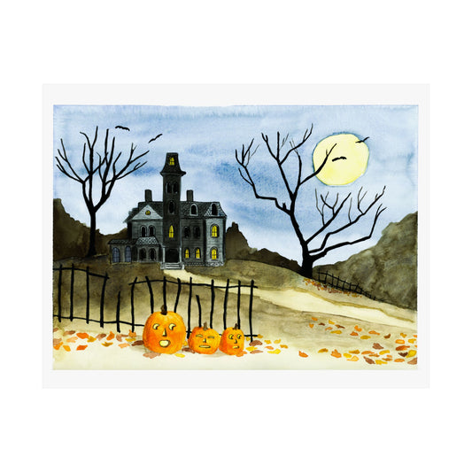 Frightful & Delightful Halloween Print