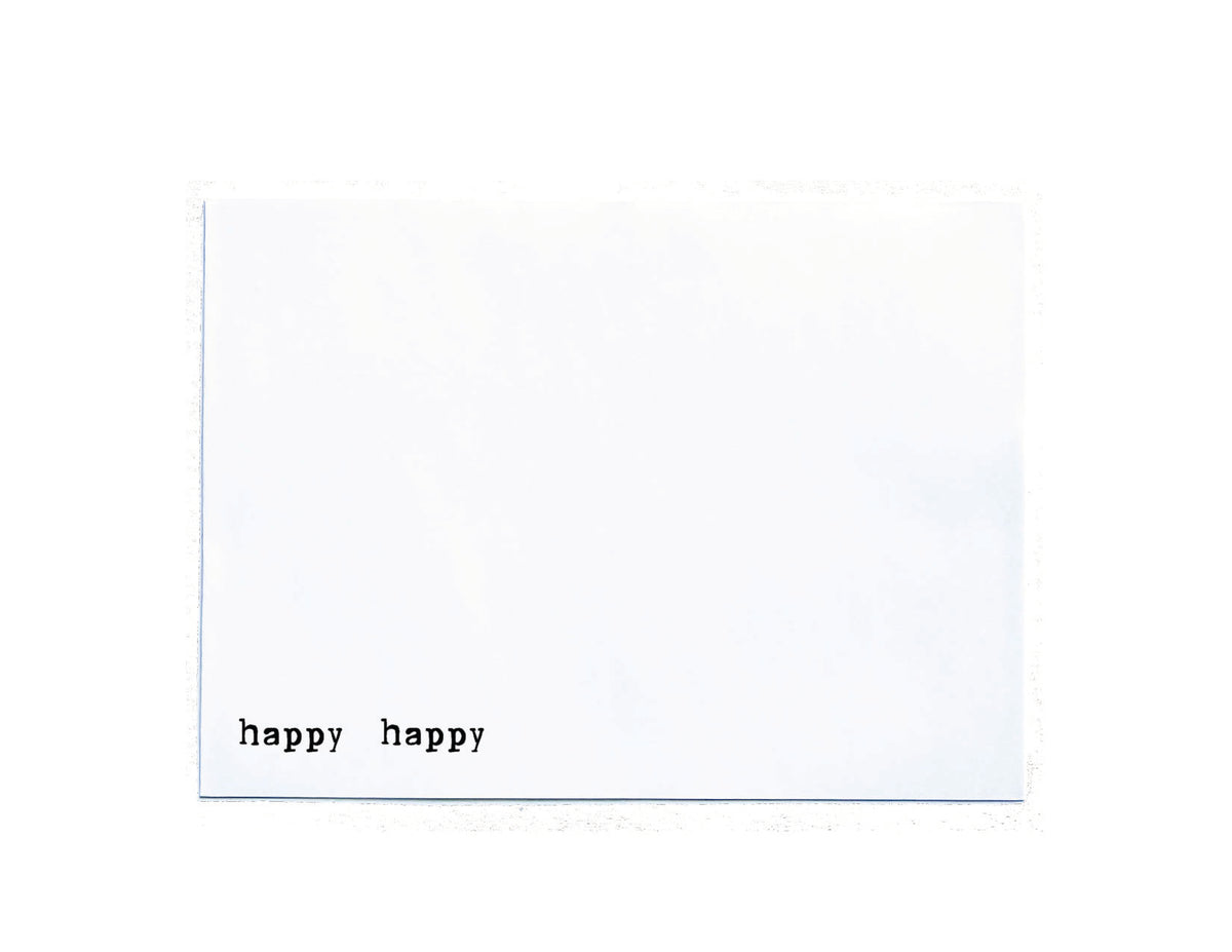 Happy Happy Birthday Card