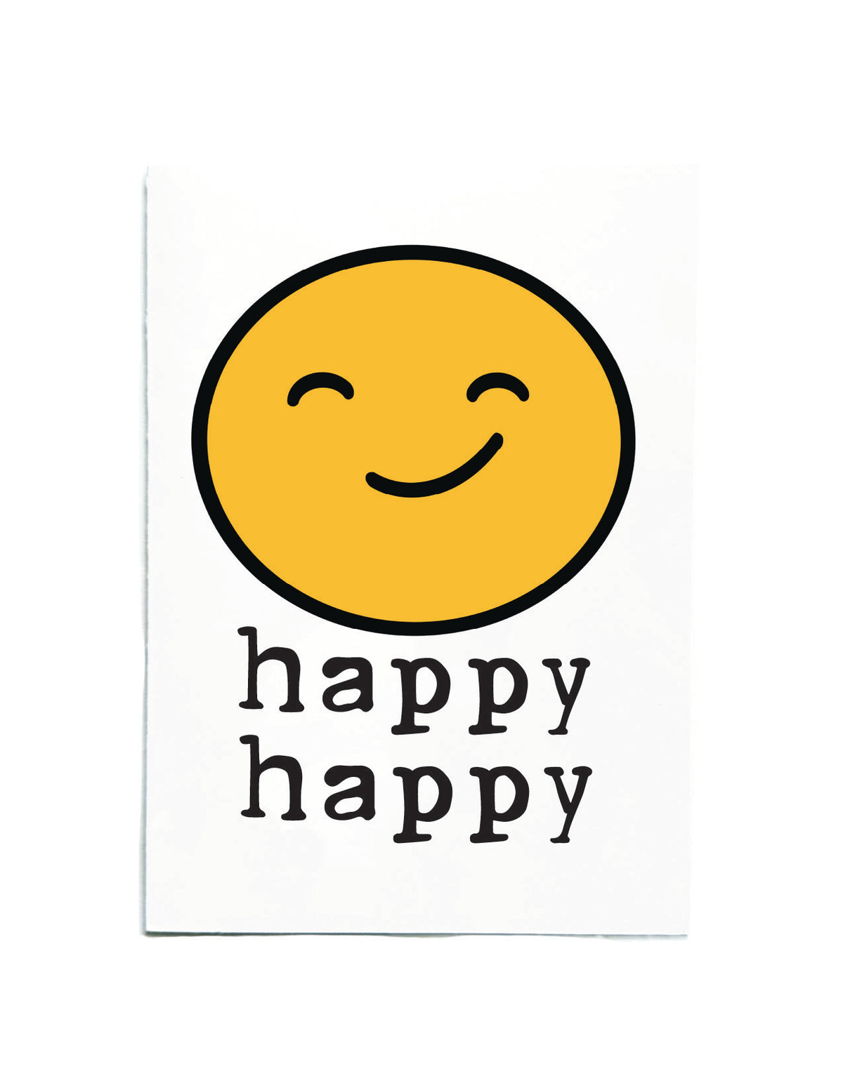 Happy Happy Birthday Card