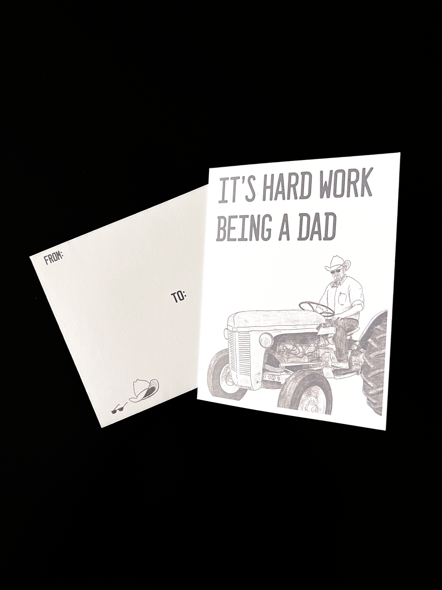 Hard Work Being a Dad - Father's Day Card