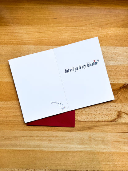 Don't Wanna Hound Valentine Card