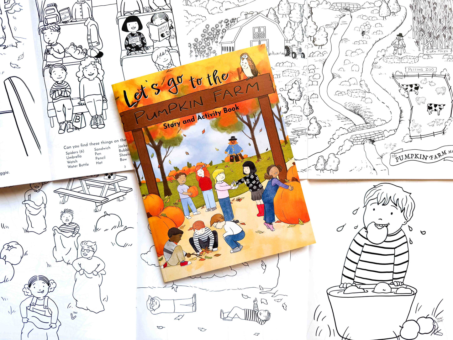 Let's Go to the Pumpkin Farm Story & Activity Book
