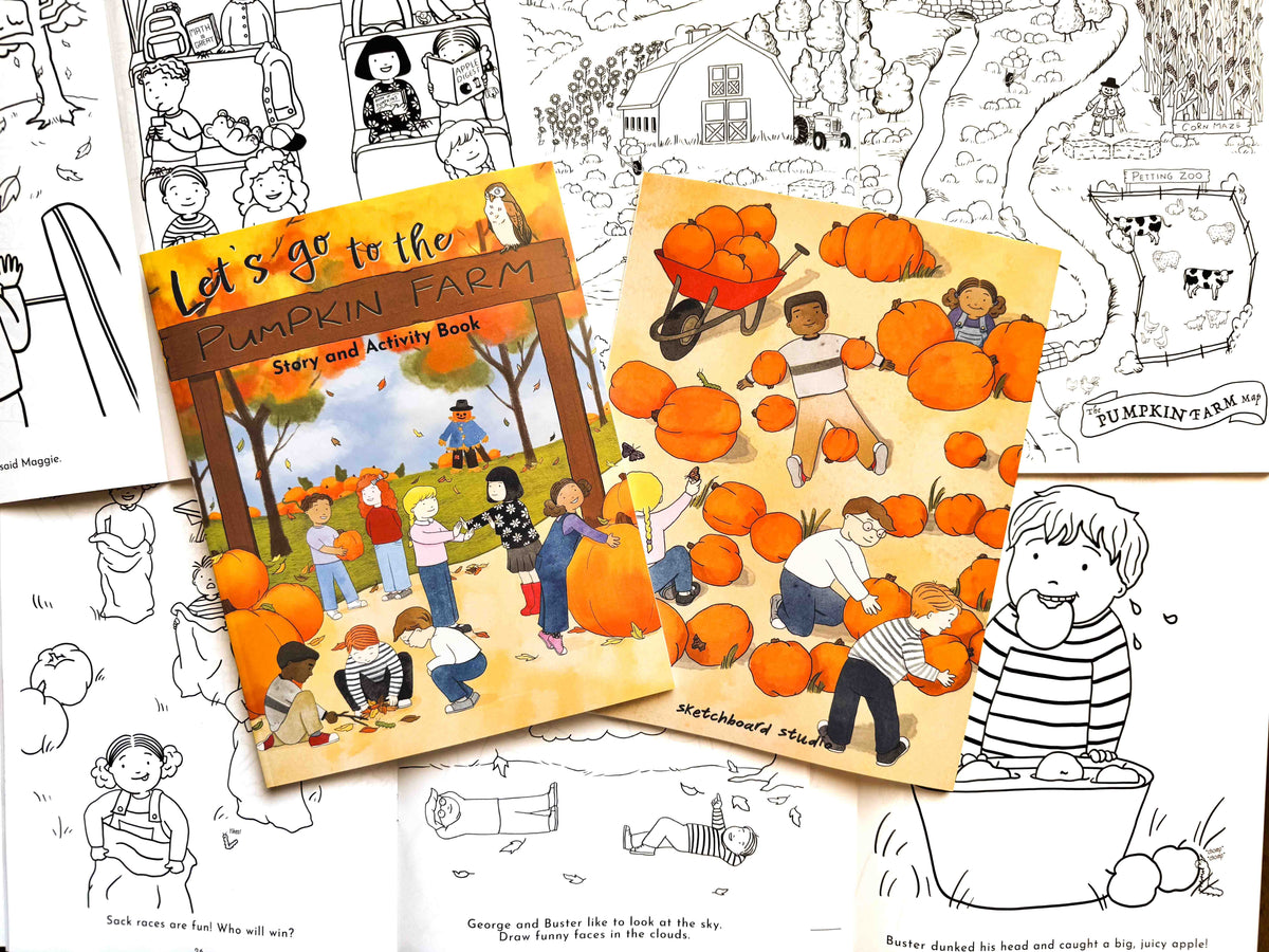 Let's Go to the Pumpkin Farm Story & Activity Book