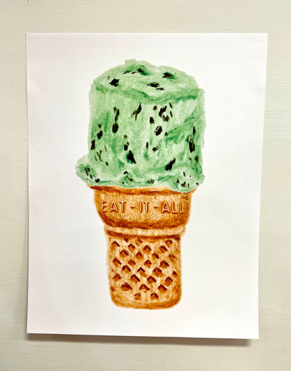 SUMMER FUN Ice Cream Print