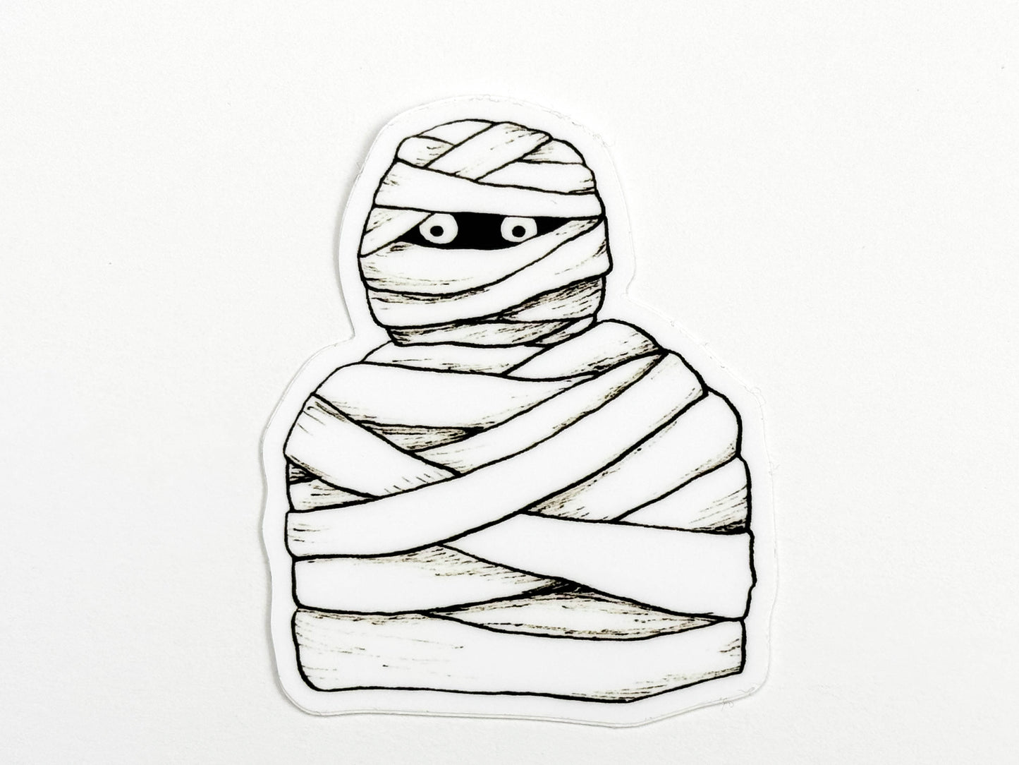 Mummy Eyes Sticker