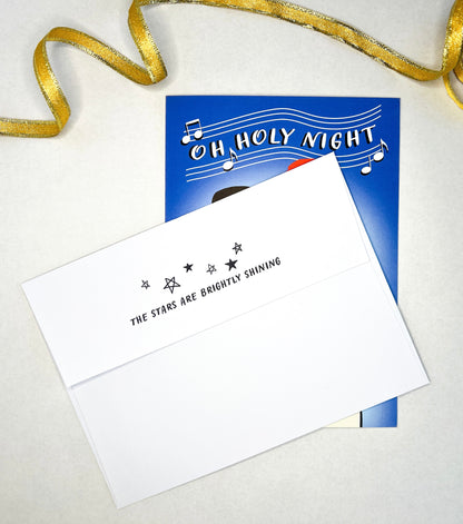 O Holy Night Christmas Card