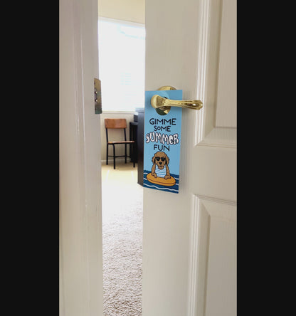 SUMMER FUN Doorhanger