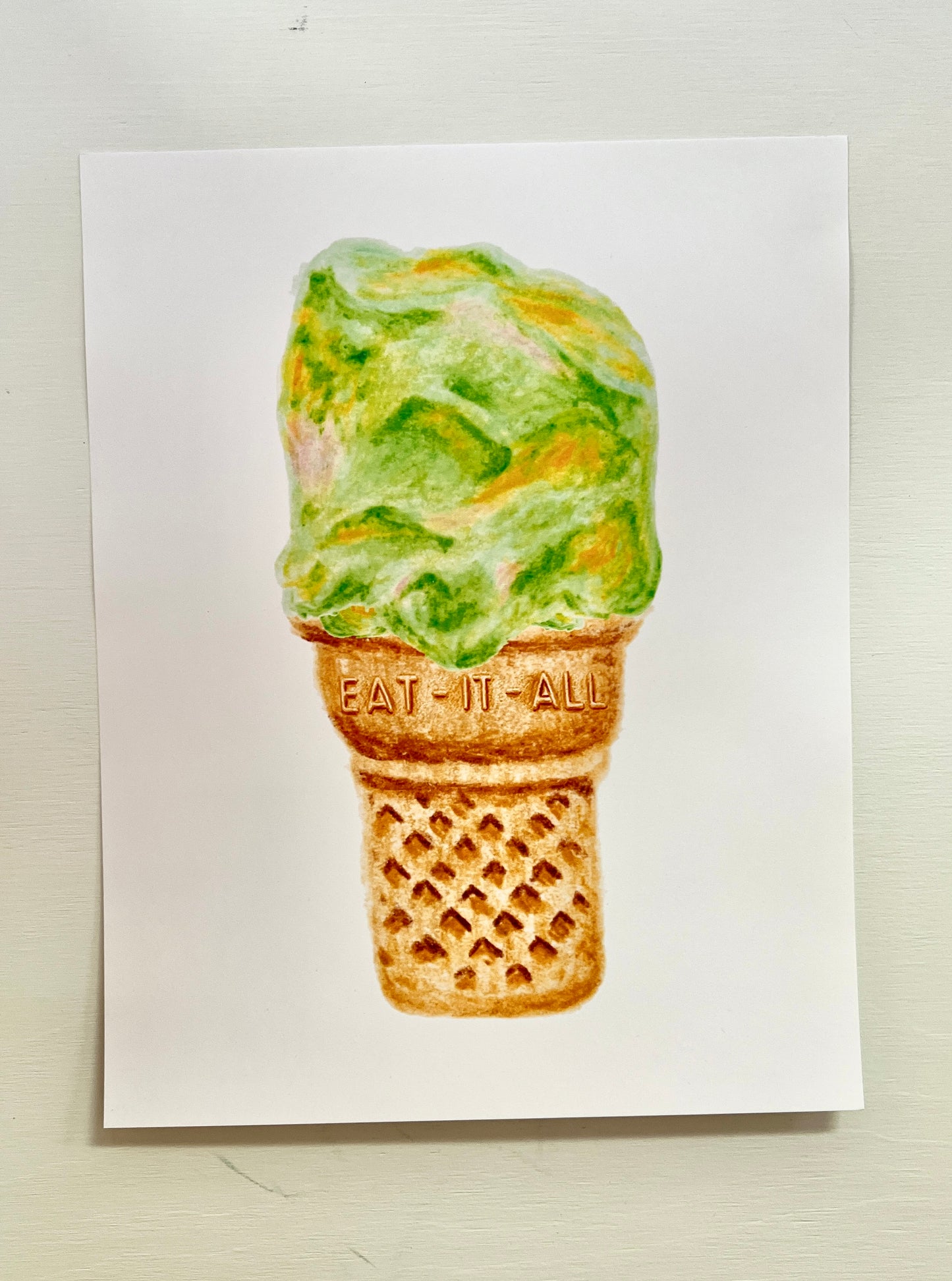 SUMMER FUN Ice Cream Print