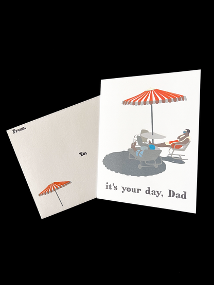 Relax Dad - Father's Day Card