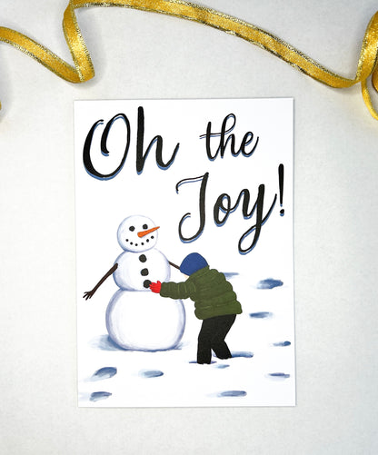 Simple Joys Christmas Card