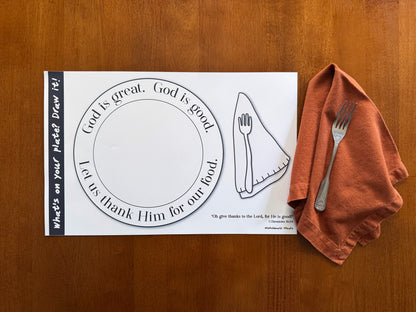 Creative Fun Thanksgiving Activity Mat