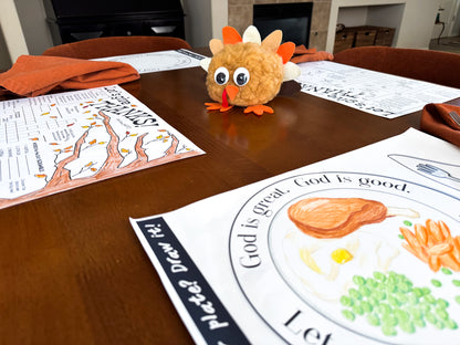 Creative Fun Thanksgiving Activity Mat