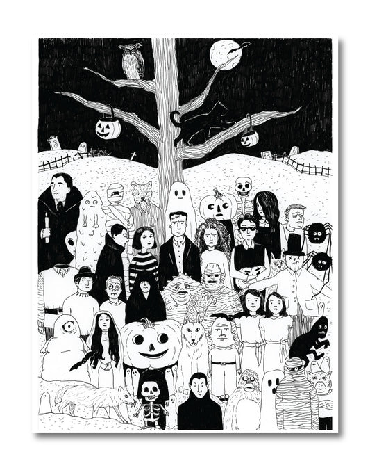 Spooky Night Out Print
