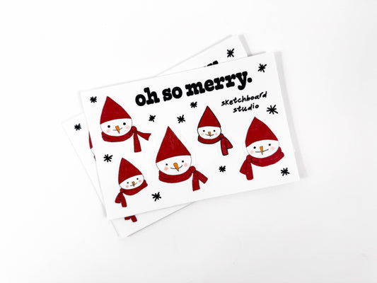 Oh So Merry Sticker Pack