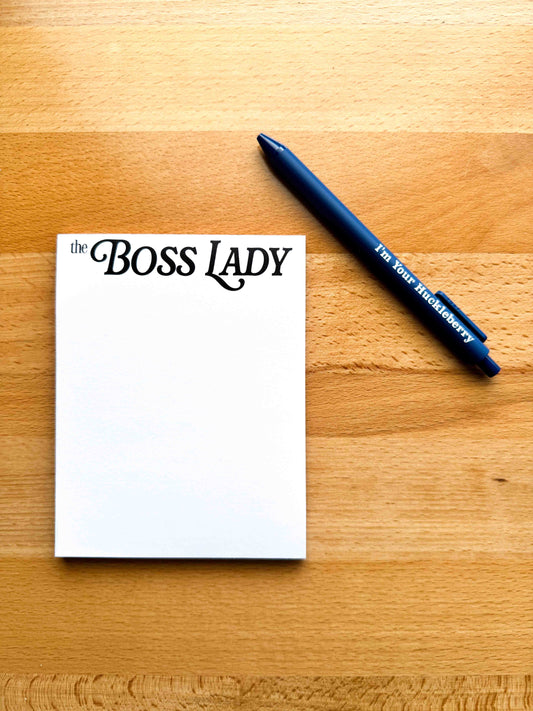 The Boss Lady Notepad