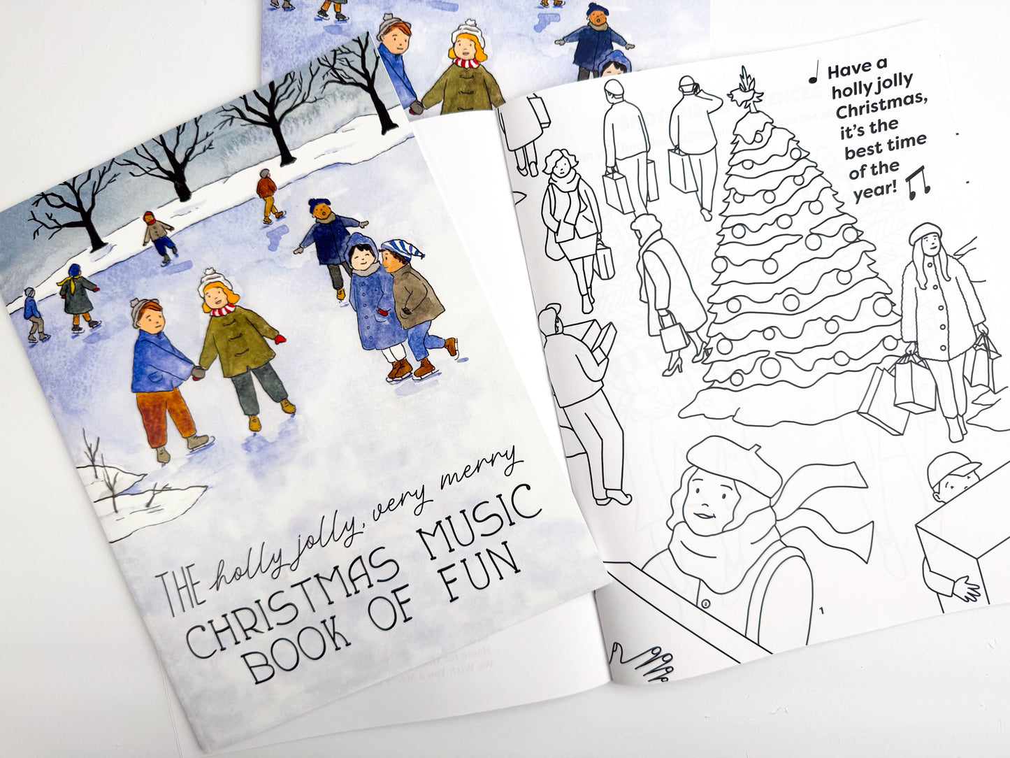The holly jolly, very merry Christmas Music Book of Fun