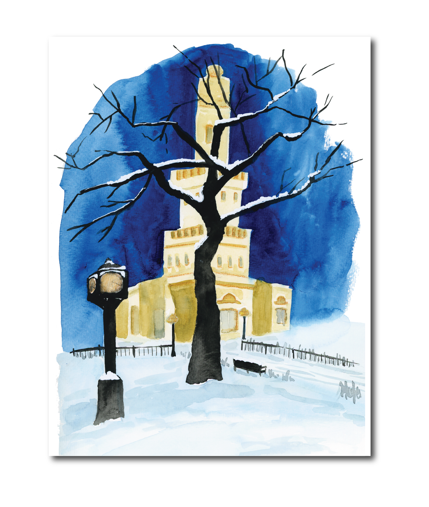 Winter Tree Print
