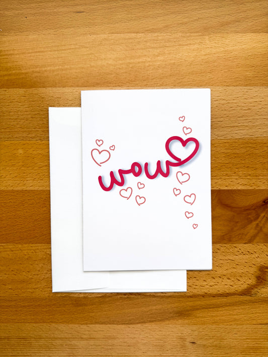 Wow! Valentine Card