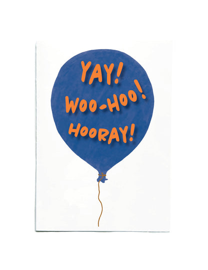 Yay Hooray! Birthday Card