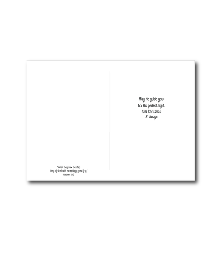 Yonder Star Christmas Card