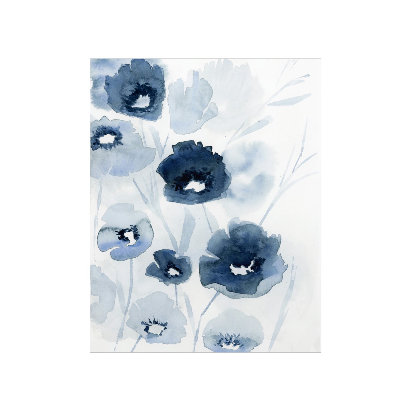 In the Blue Bouquet Print