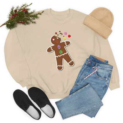 Gingy the Gingerbread Man Sweatshirt