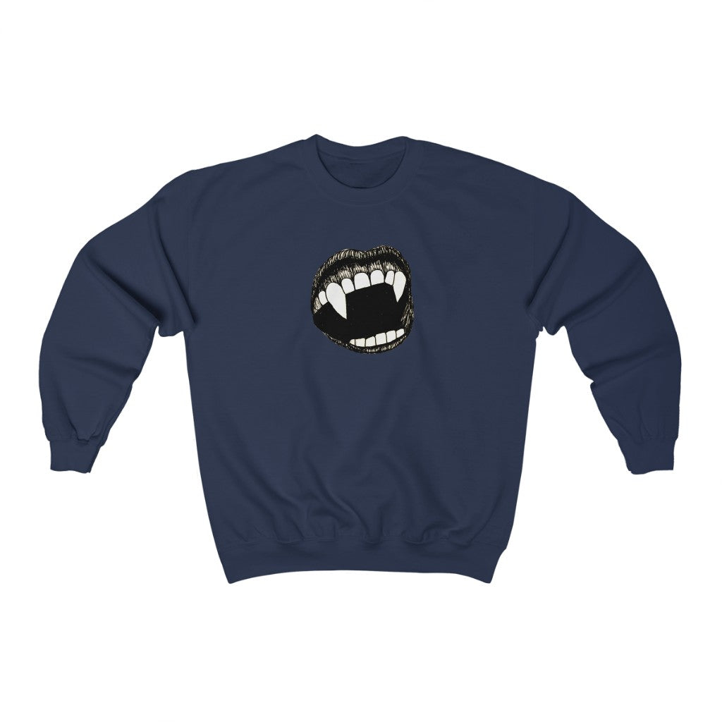 Vampire Bite Sweatshirt