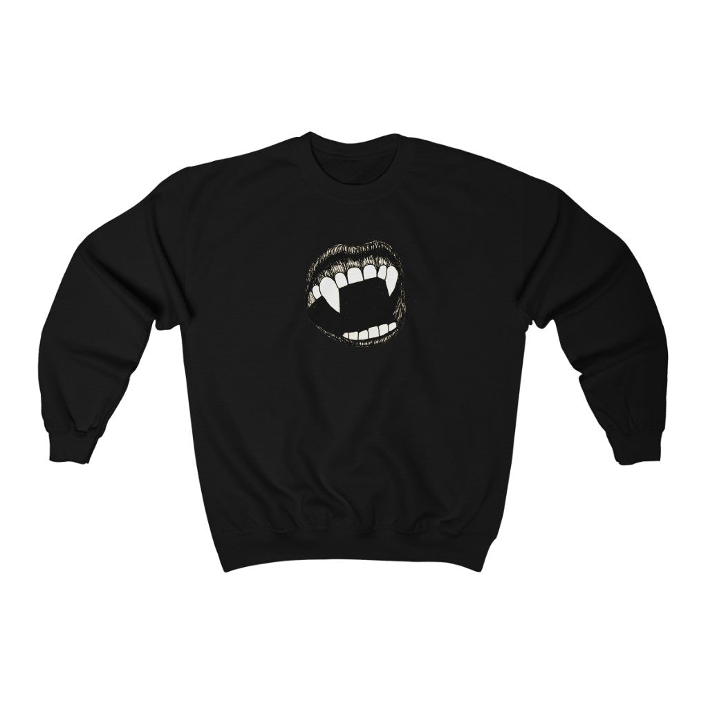 Vampire Bite Sweatshirt