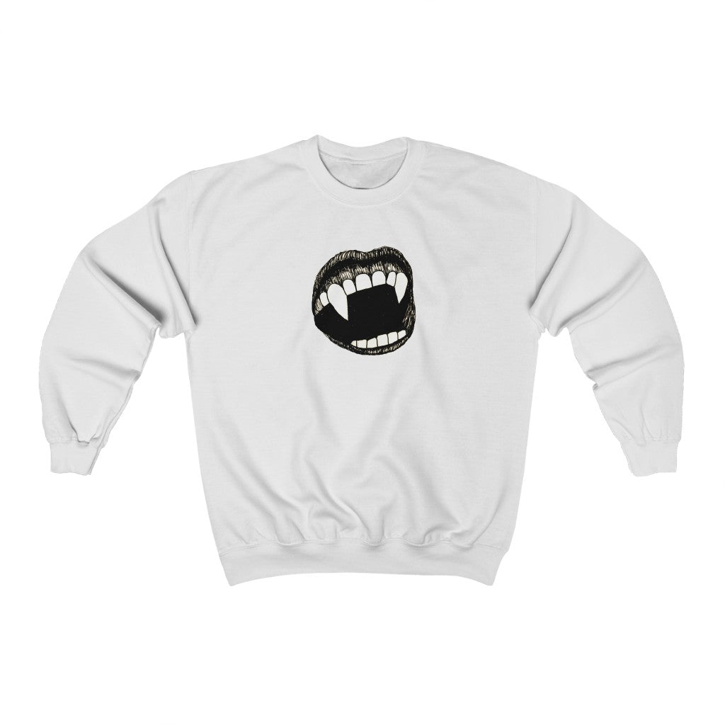 Vampire Bite Sweatshirt