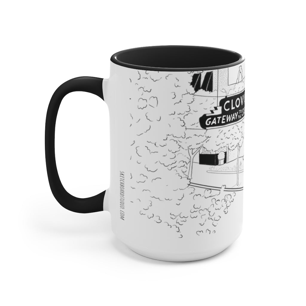 Old Town Clovis Mug - sketchboard studio