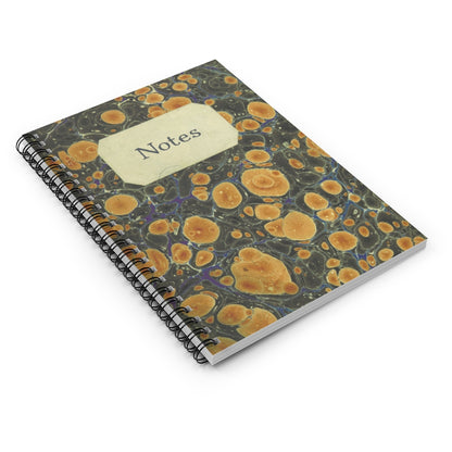 Vintage Ink Print Spiral Notebook - sketchboard studio